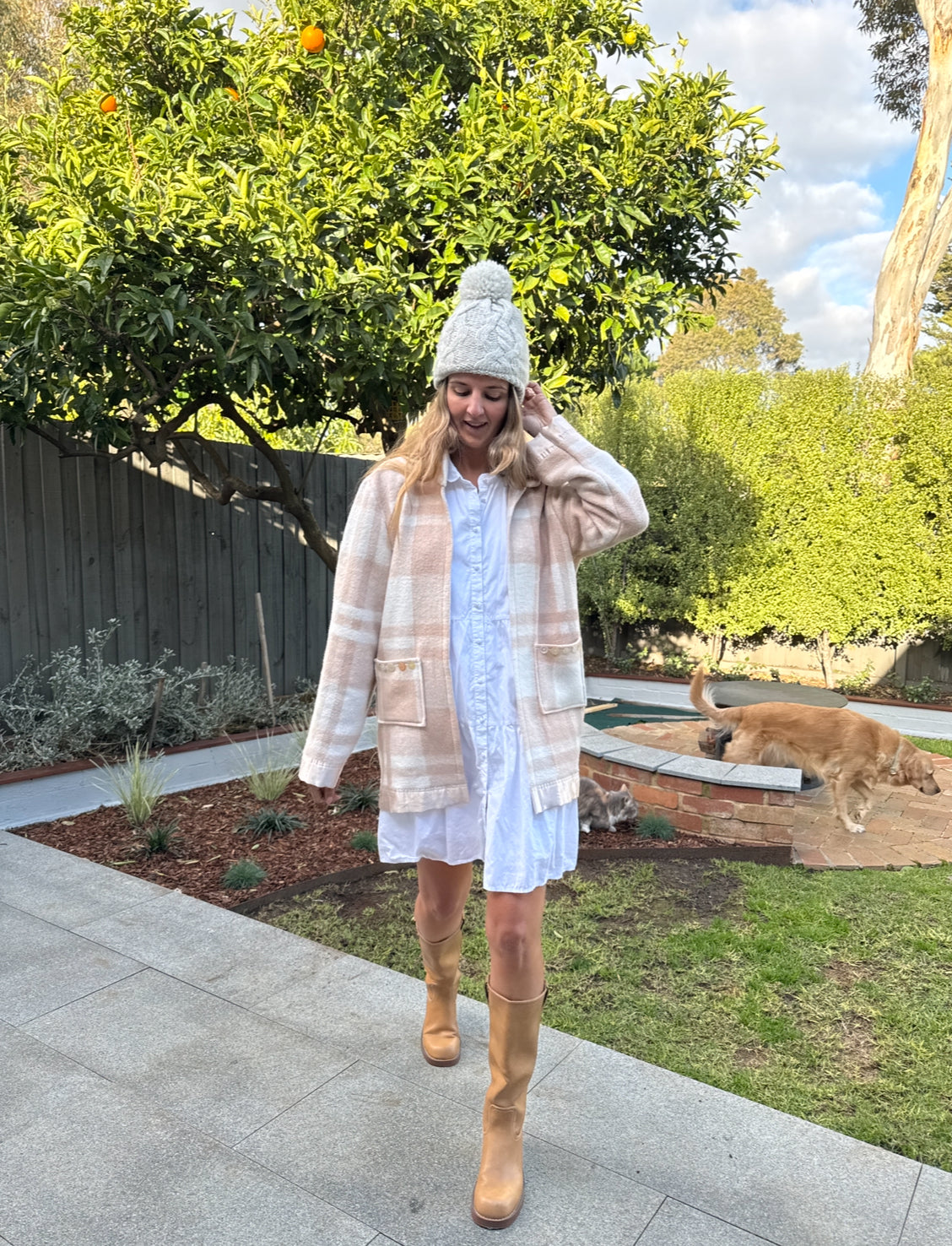 Sunday Snug Jacket - Oat Milk