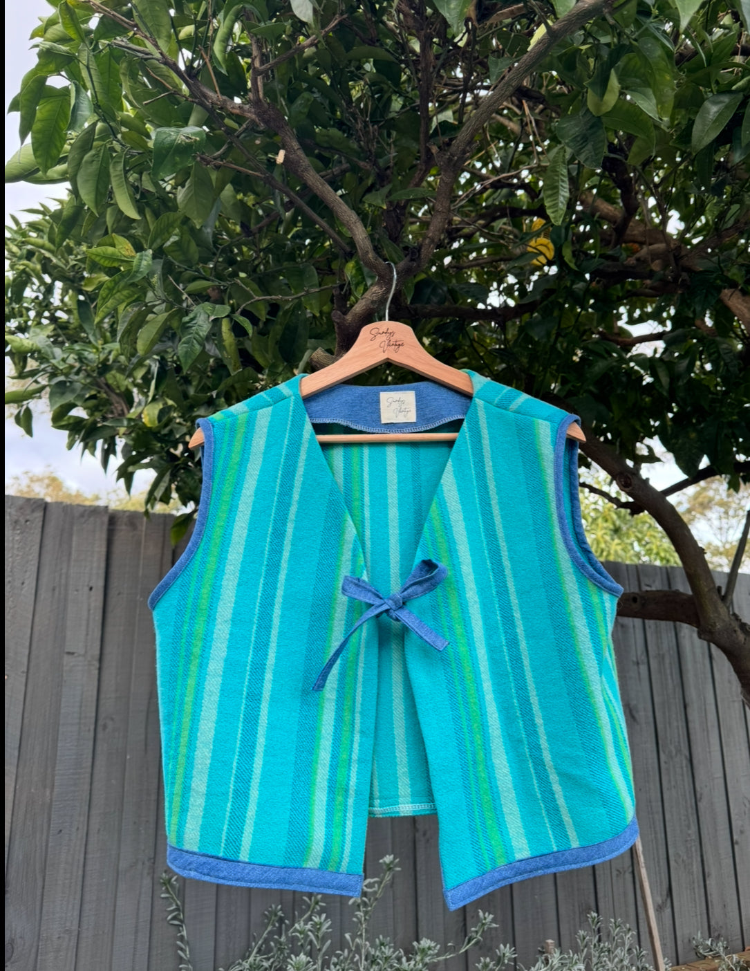 Sunday Snug Vest - Seaglass