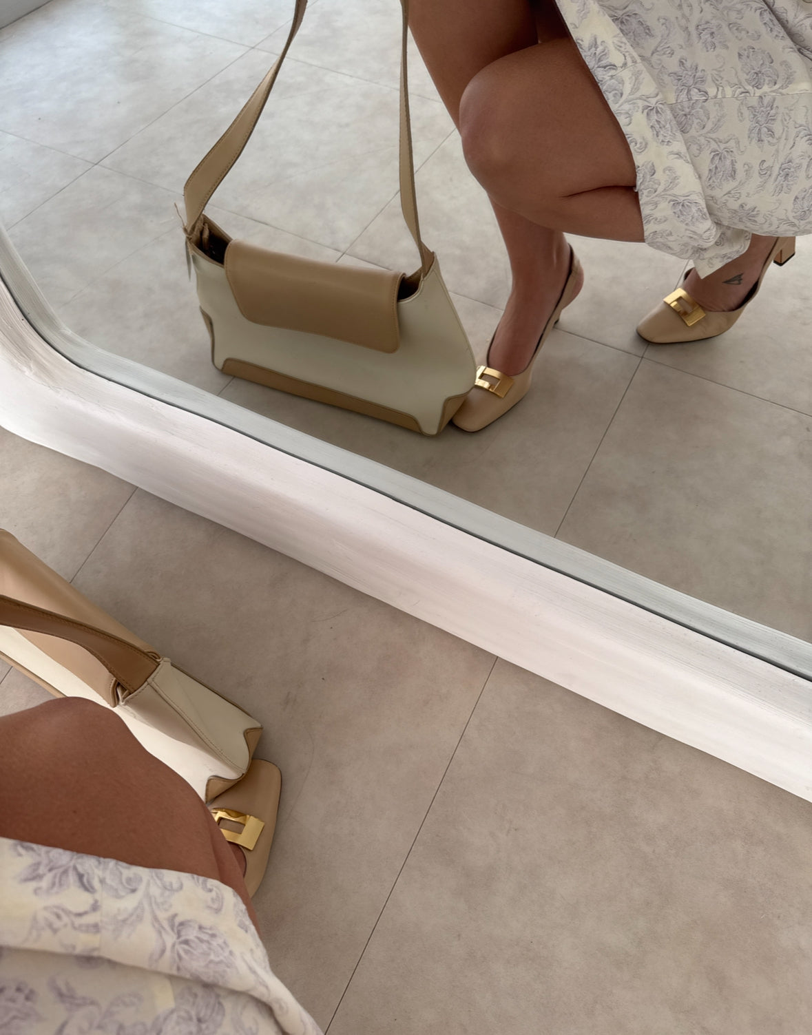 Vintage Nude Heels // Size 8.5
