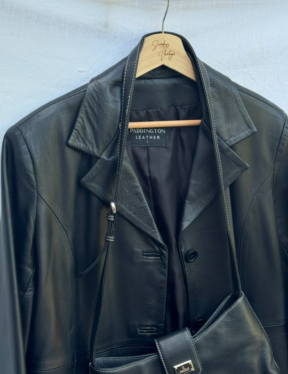 Paddington Leather Jacket // Size L
