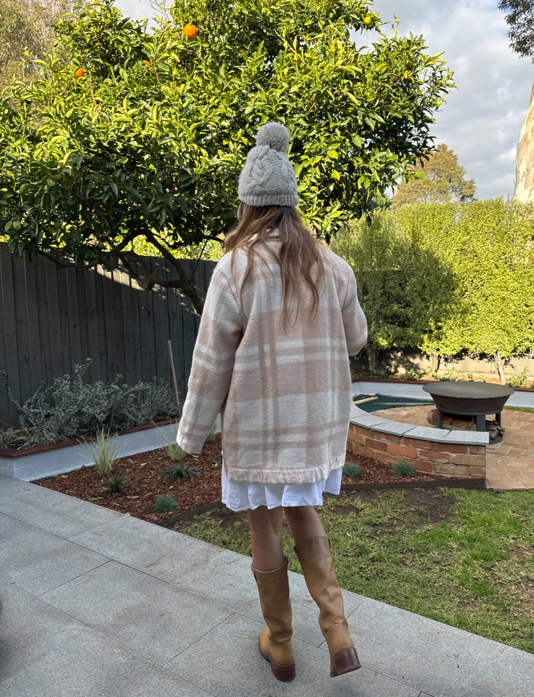 Sunday Snug Jacket - Oat Milk