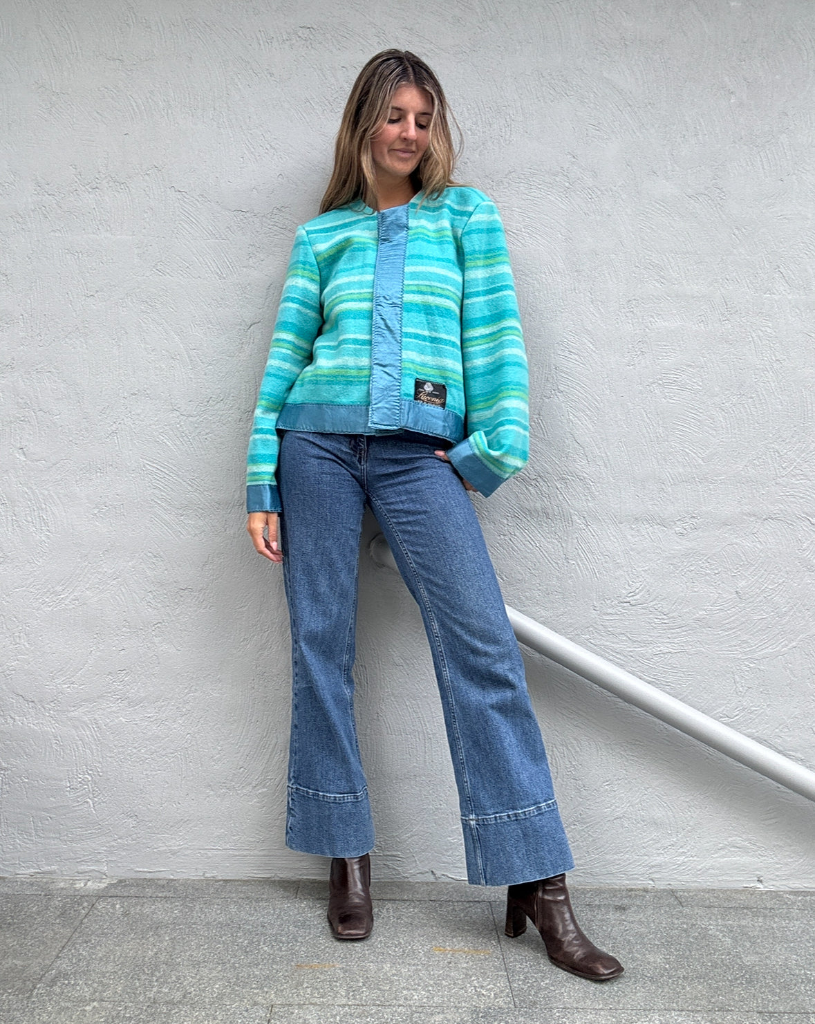 Sunday Snug Cropped Jacket - Seaglass