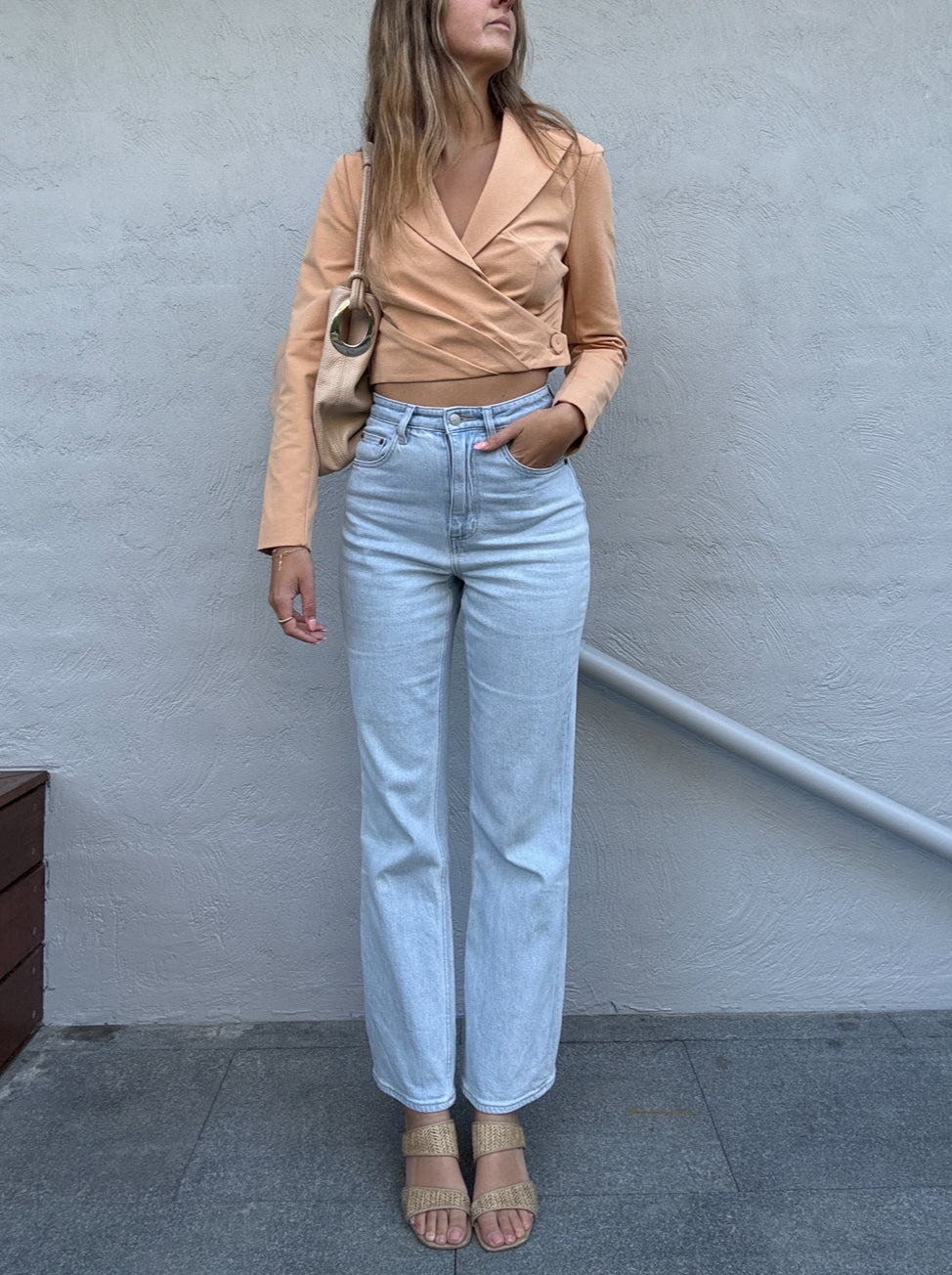 Finders Keepers Mila Crop Blazer // Size 8