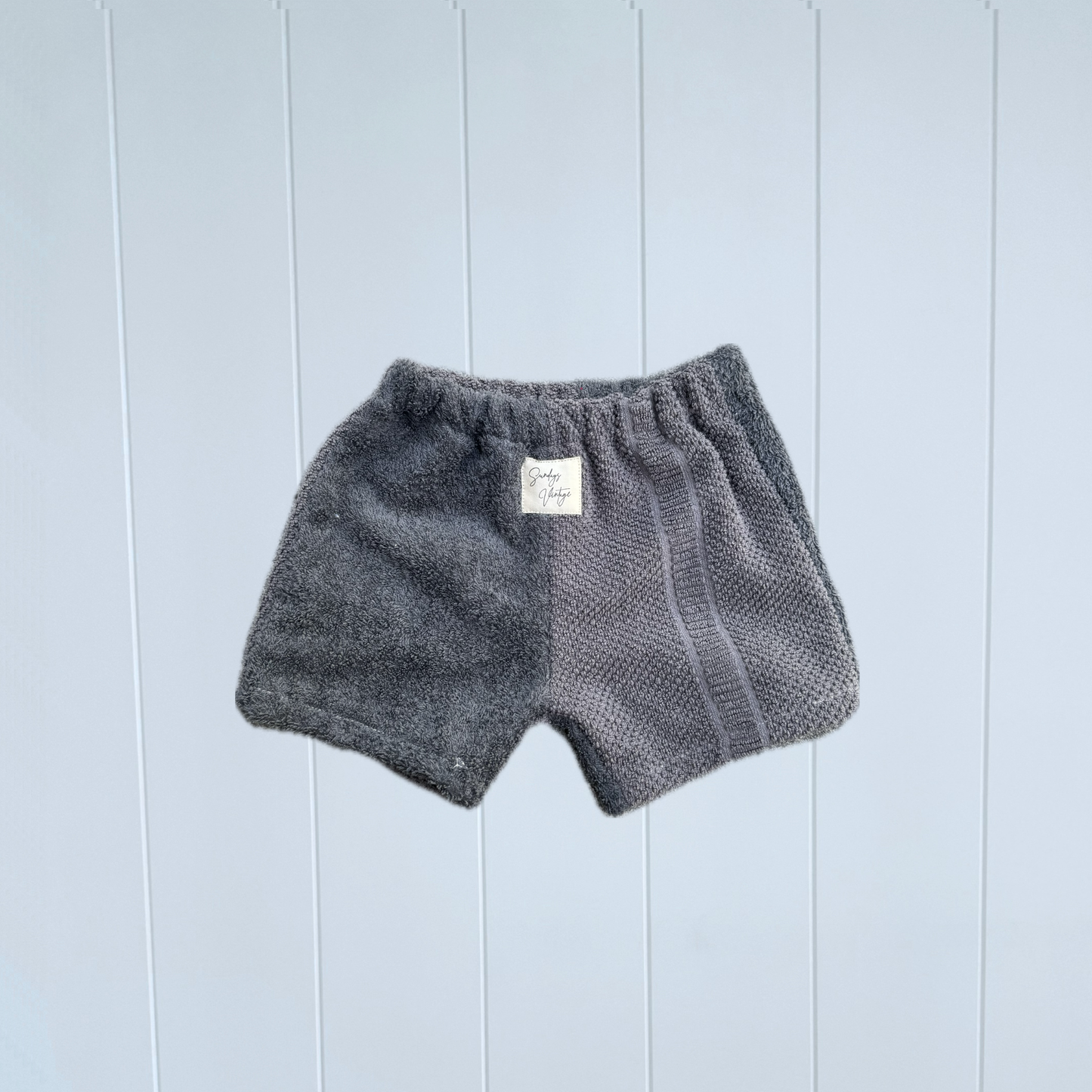 Kids RETOWEL Shorts 004 // Size 18m-3years