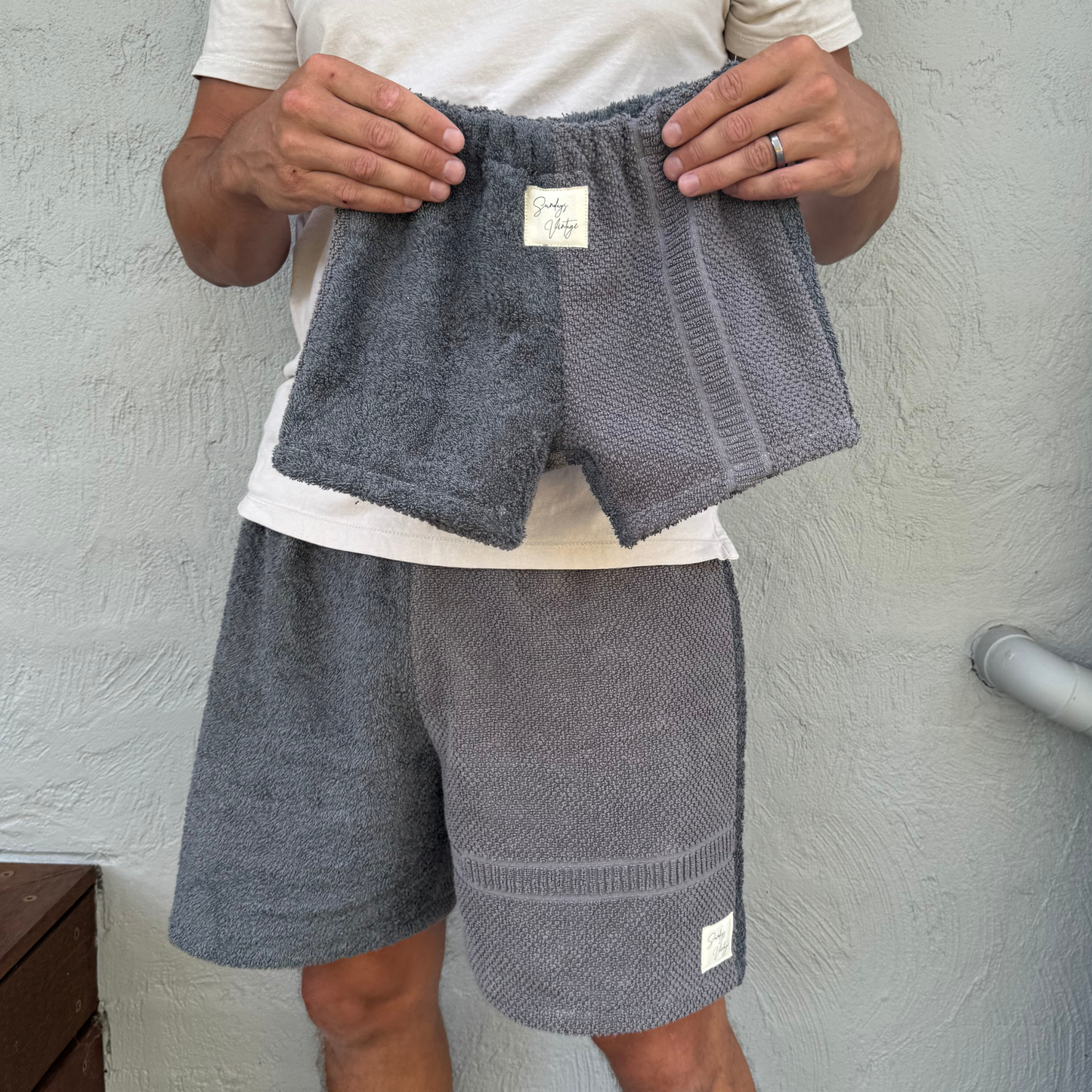 Kids RETOWEL Shorts 004 // Size 18m-3years