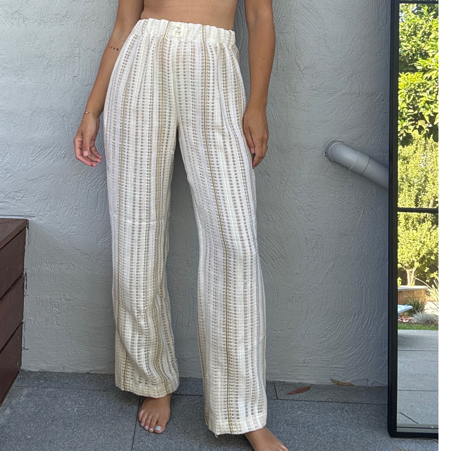 Sundays Beach Pants - Sandstone // Size 6-10