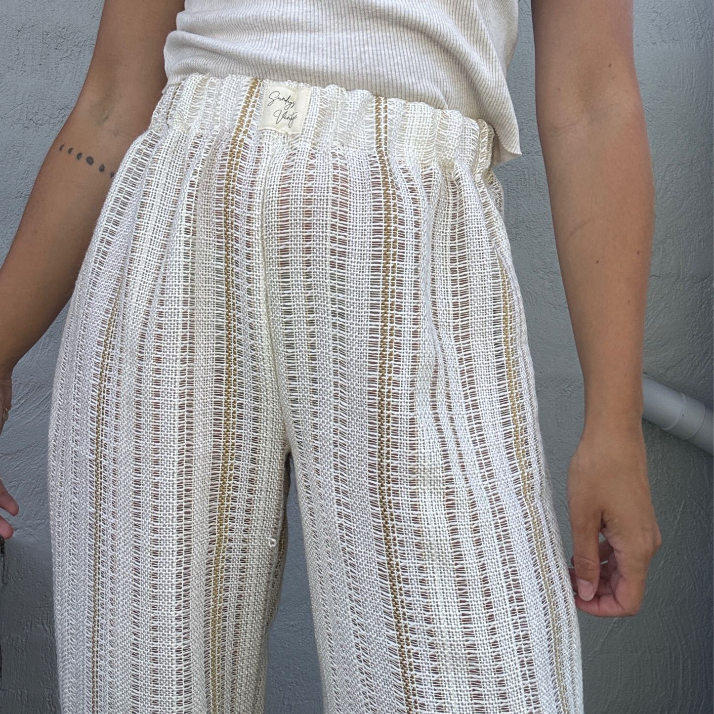 Sundays Beach Pants - Sandstone // Size 6-10