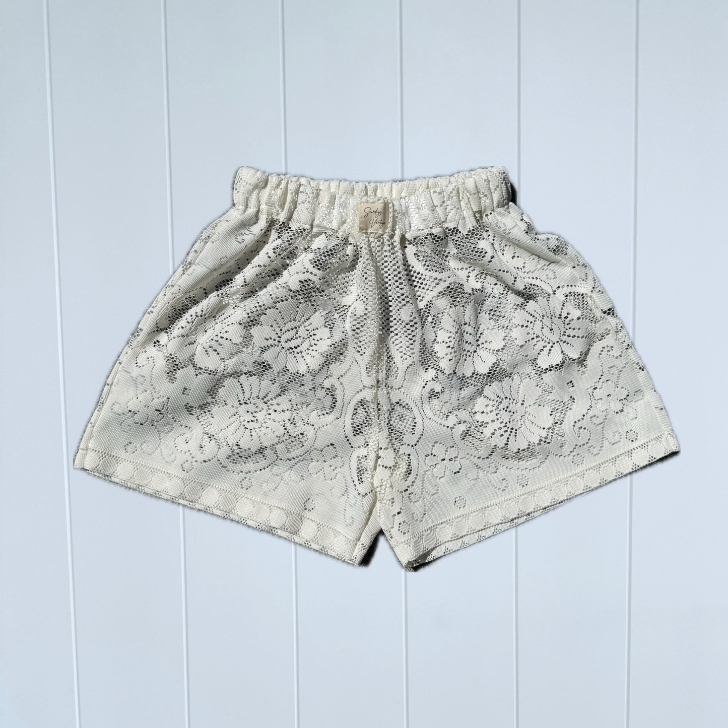 Sundays Lace Shorts 002 // Size 8-12