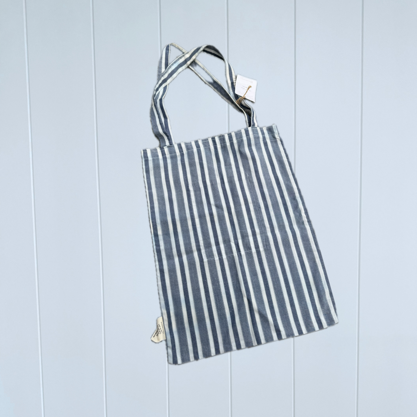 Sundays Market Tote - Blue Stripe