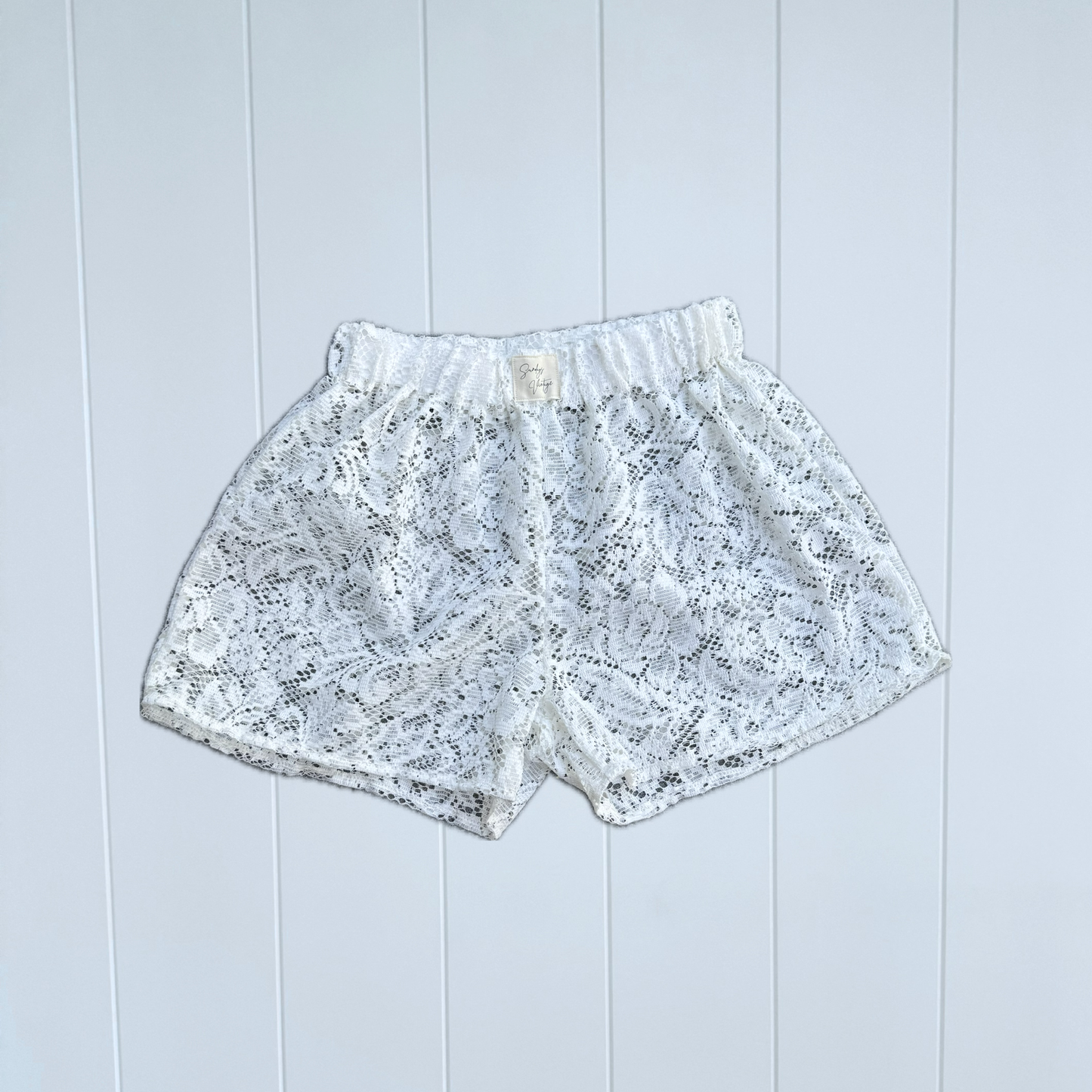 Sundays Lace Shorts 001 // Size 8-12