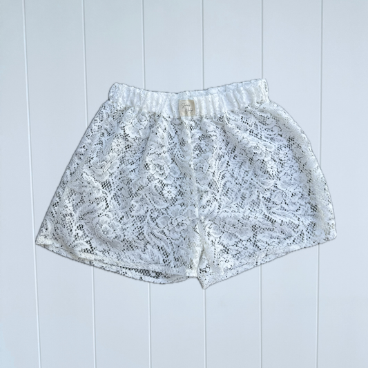 Sundays Lace Shorts // Size 10-14