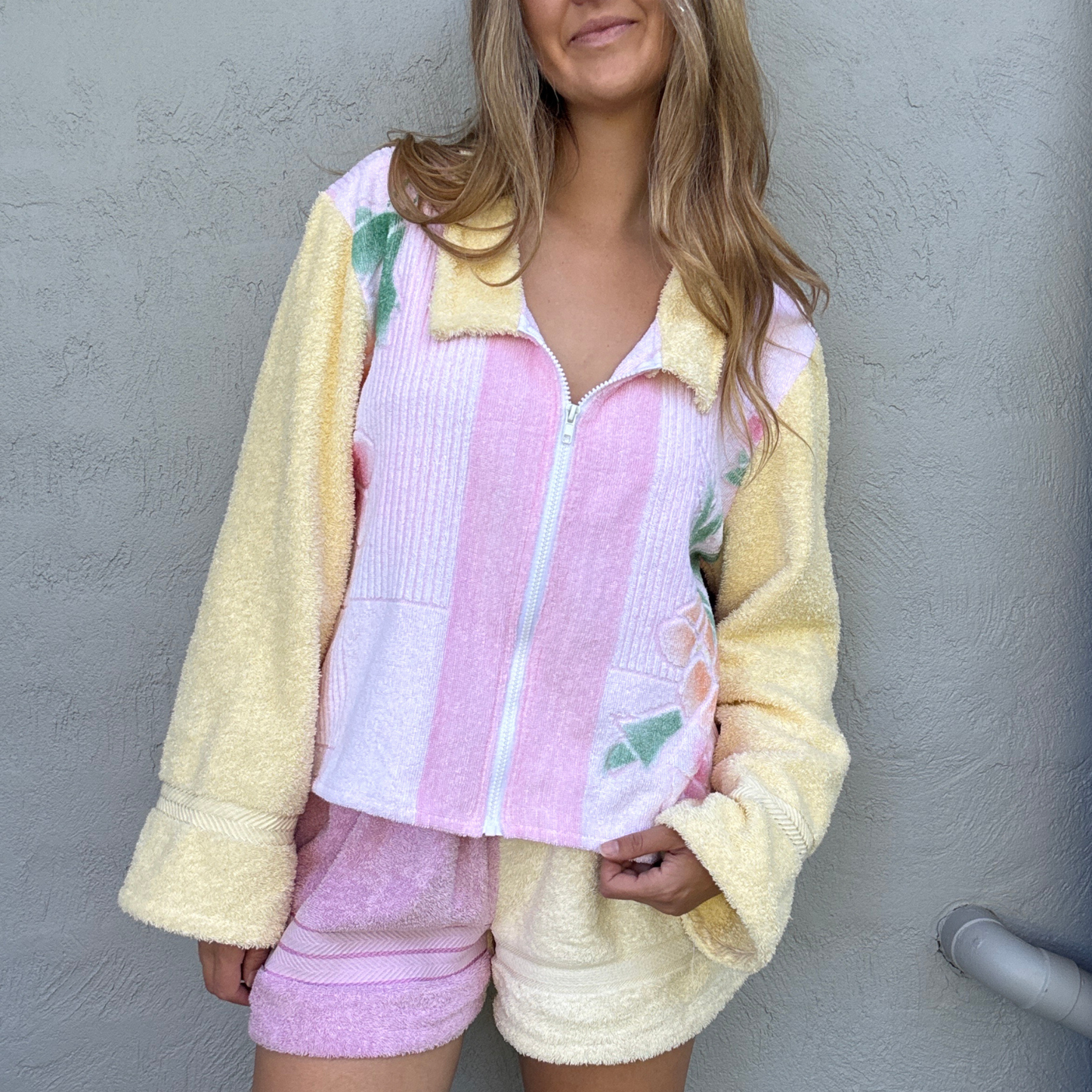 RETOWEL Jacket 001 // Sherbet Floral