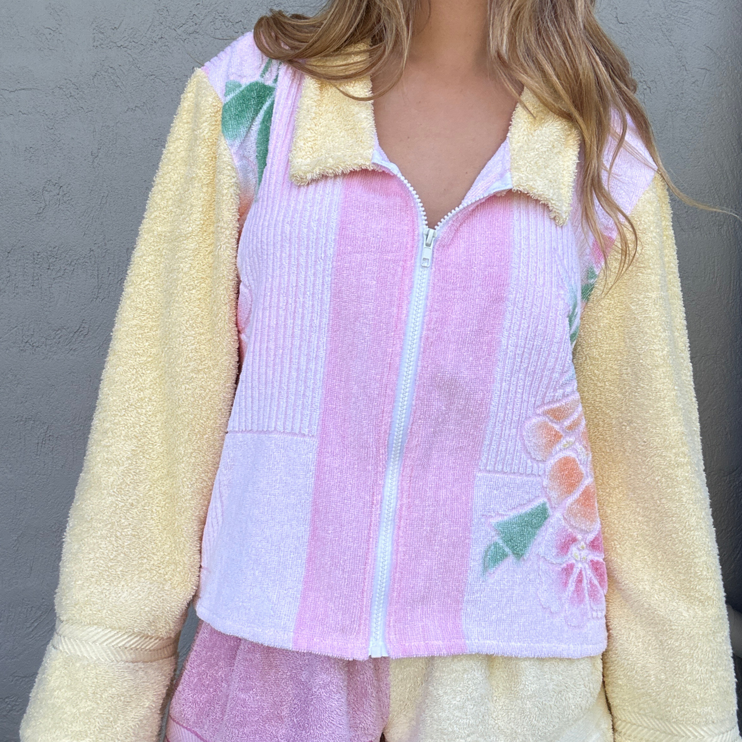 RETOWEL Jacket 001 // Sherbet Floral