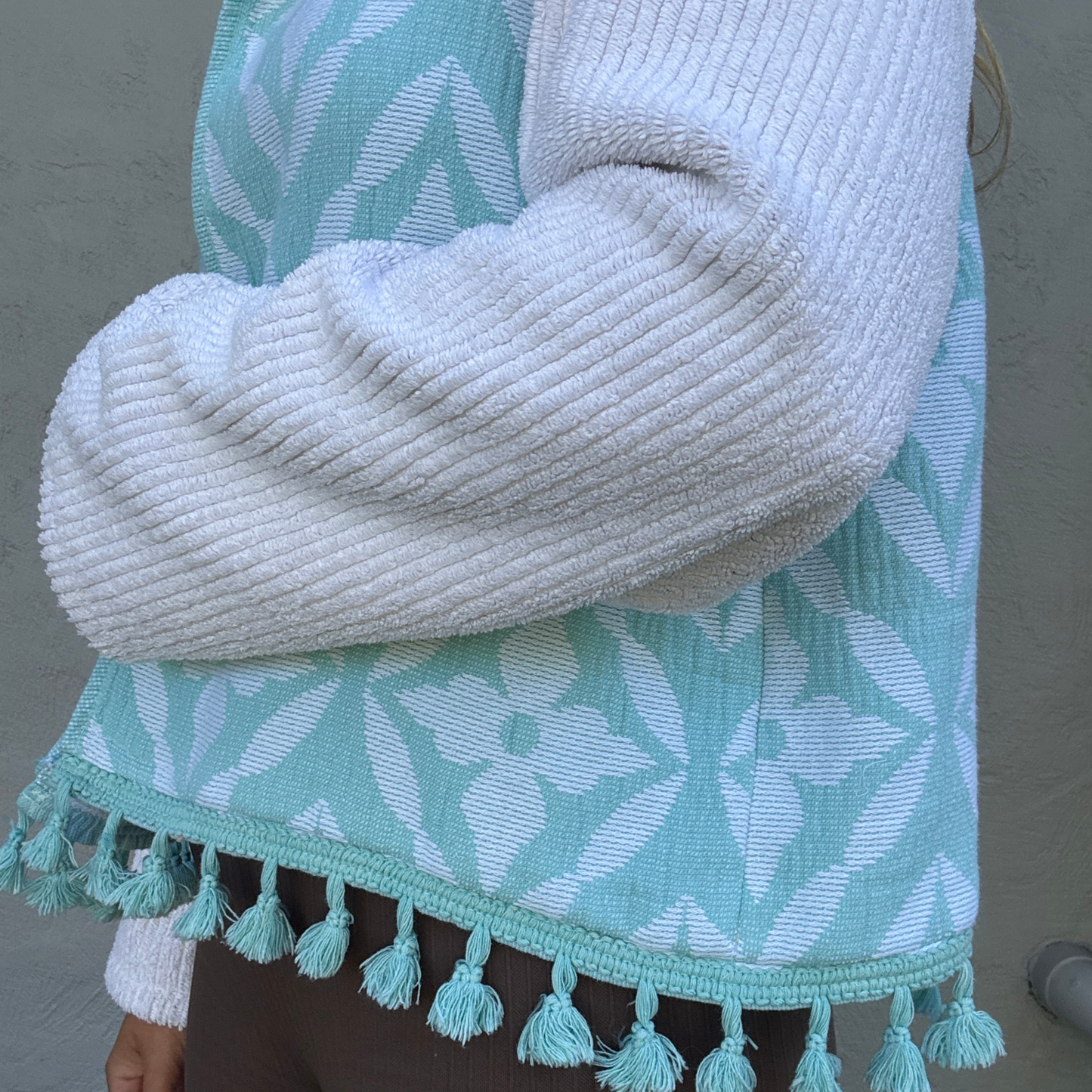 RETOWEL Jacket 002 // Coastal Tide