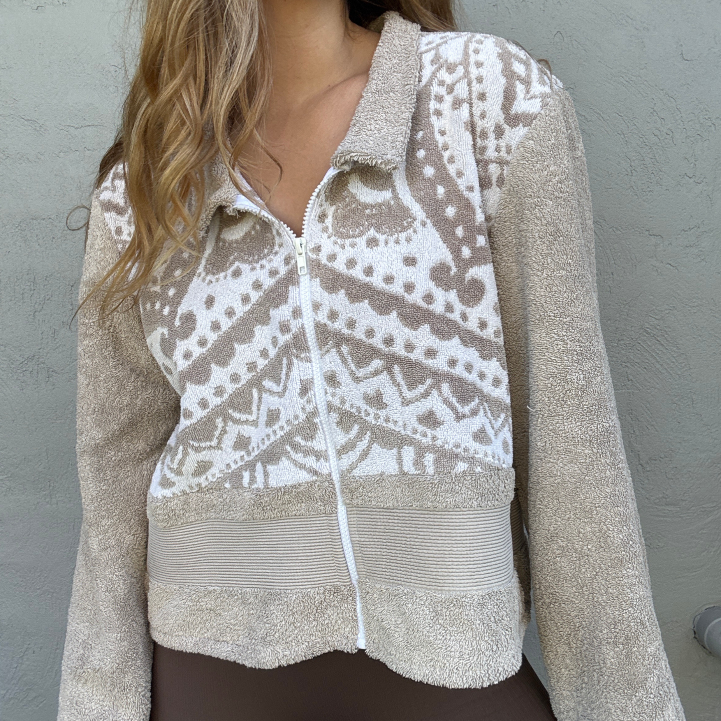 RETOWEL Jacket 003 // Earth Mandala