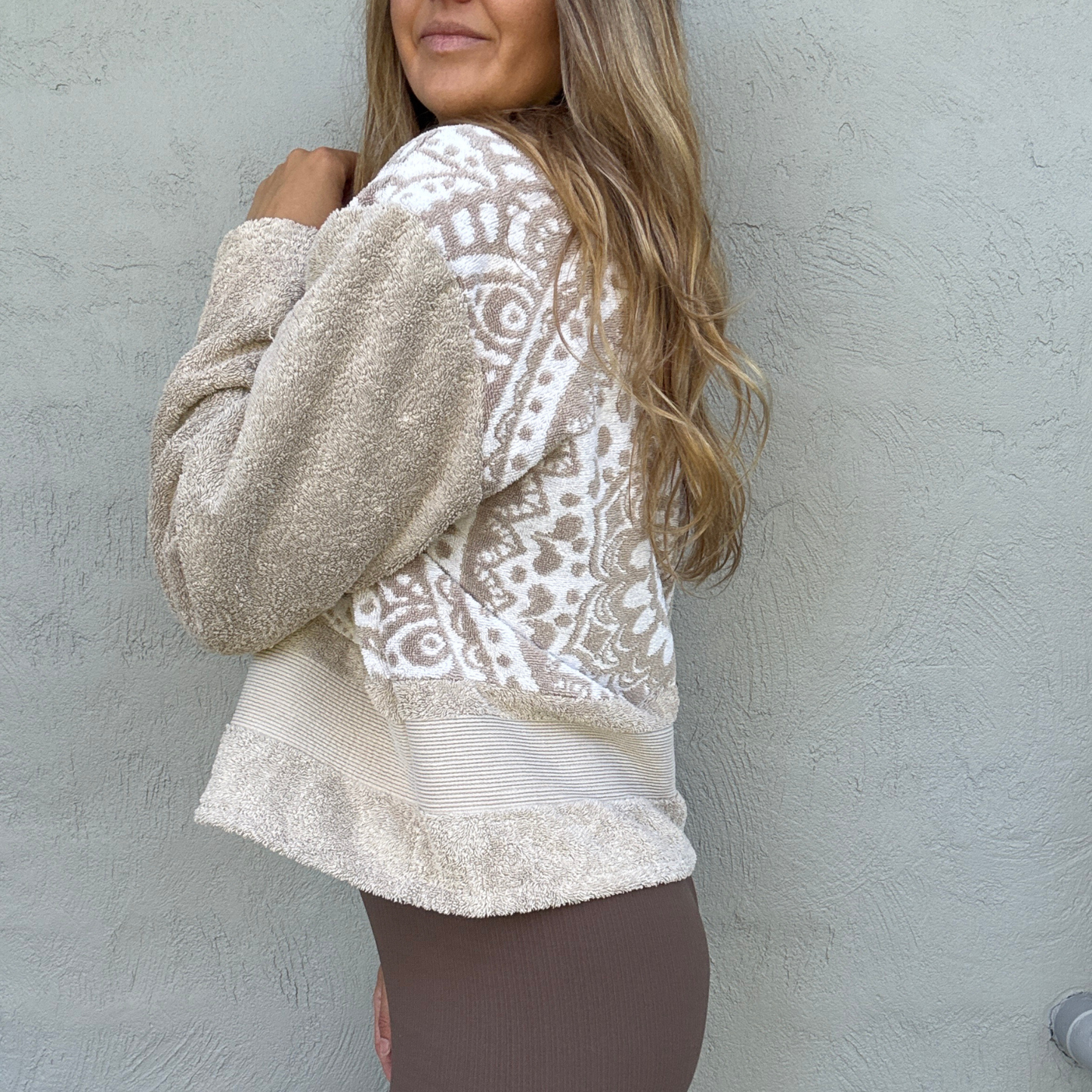 RETOWEL Jacket 003 // Earth Mandala