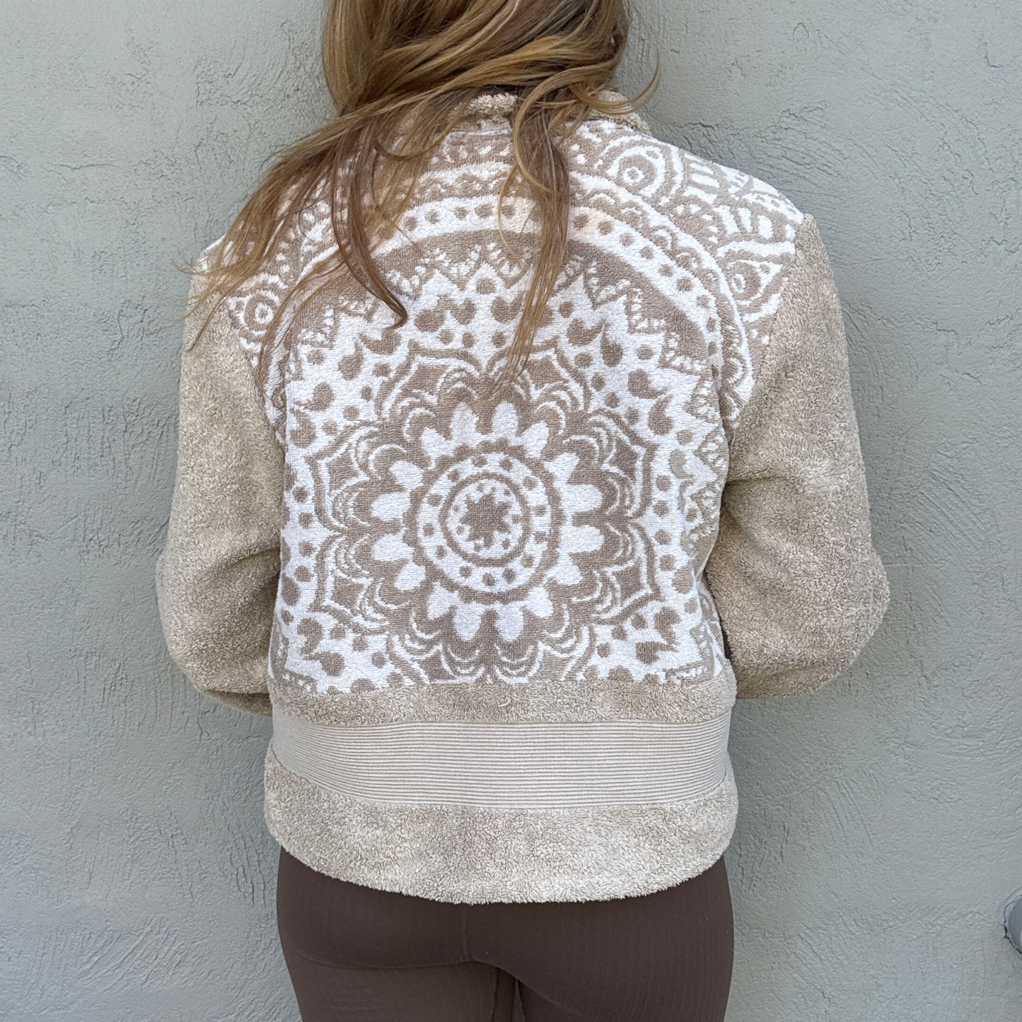 RETOWEL Jacket 003 // Earth Mandala