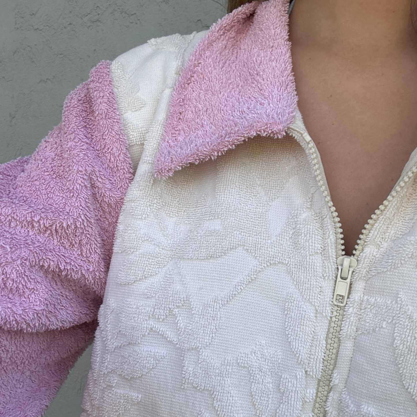 RETOWEL Jacket 004 // Rosewater