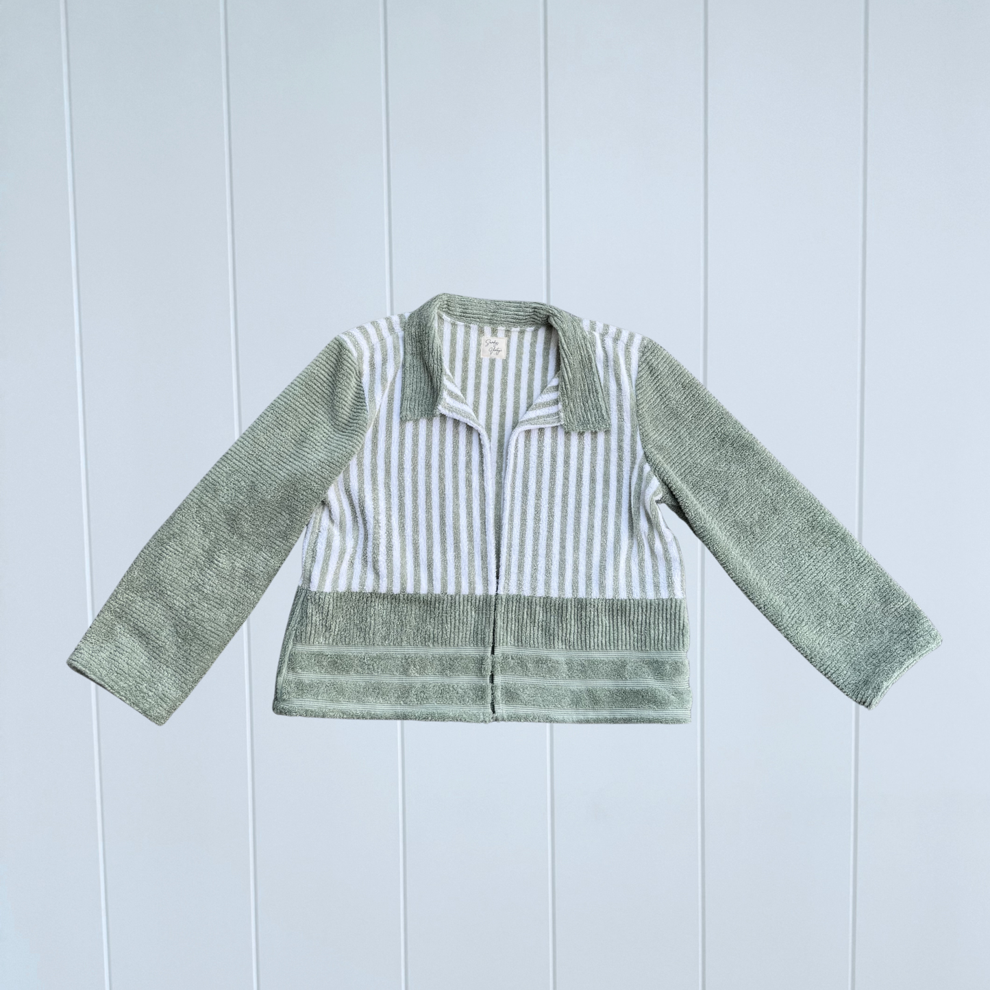 RETOWEL Jacket 005 // Salt Stripe