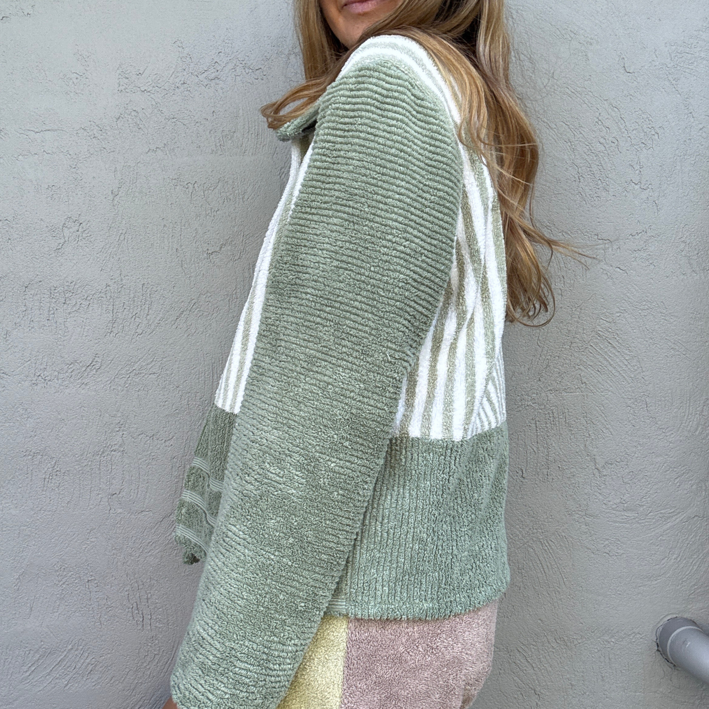 RETOWEL Jacket 005 // Salt Stripe