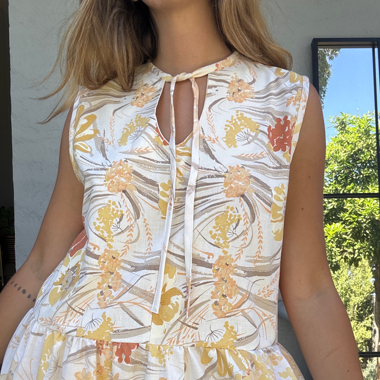 Lyla Dress- Sunset Floral // Size 6-10