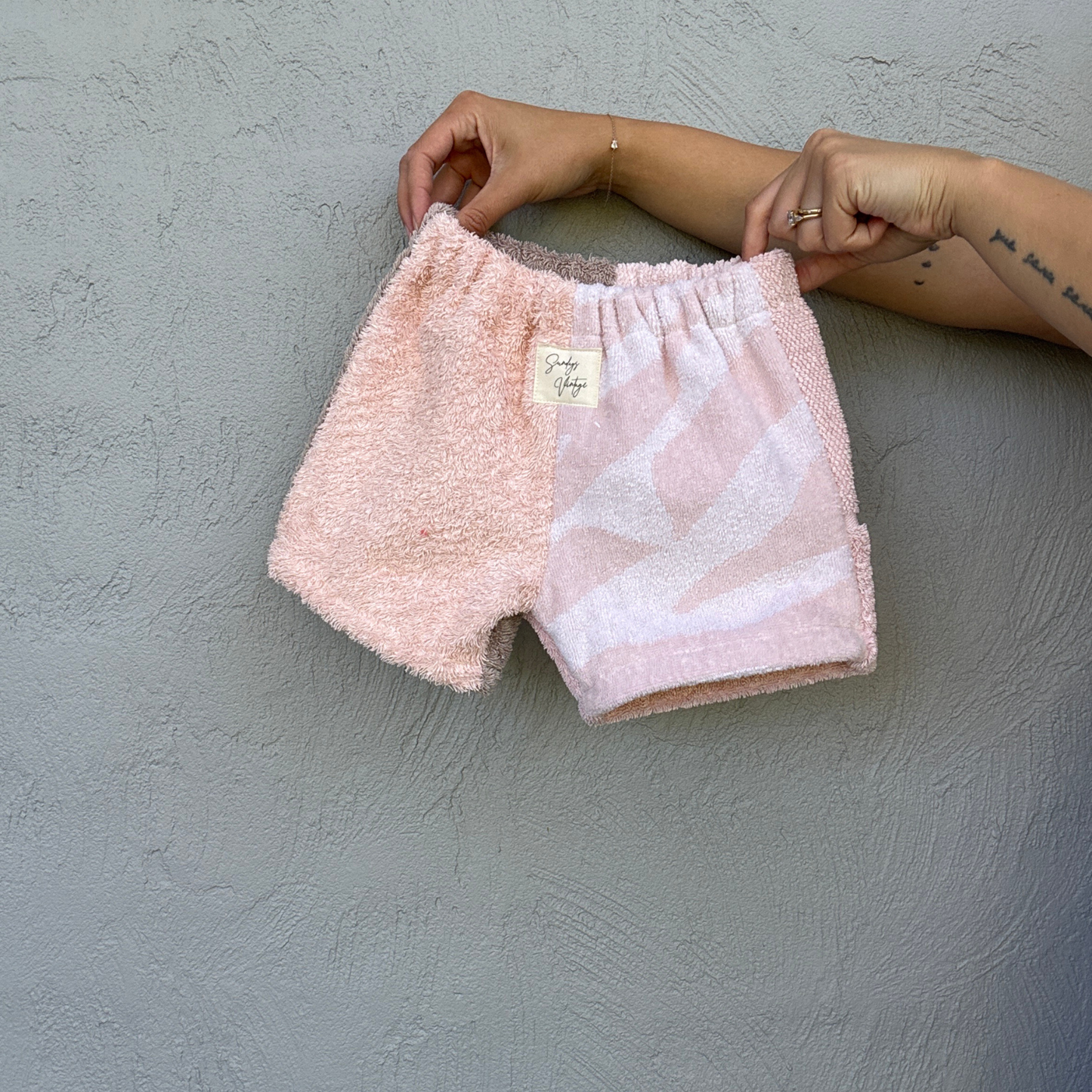 Kids RETOWEL Shorts 016 // Size 18m-3 years