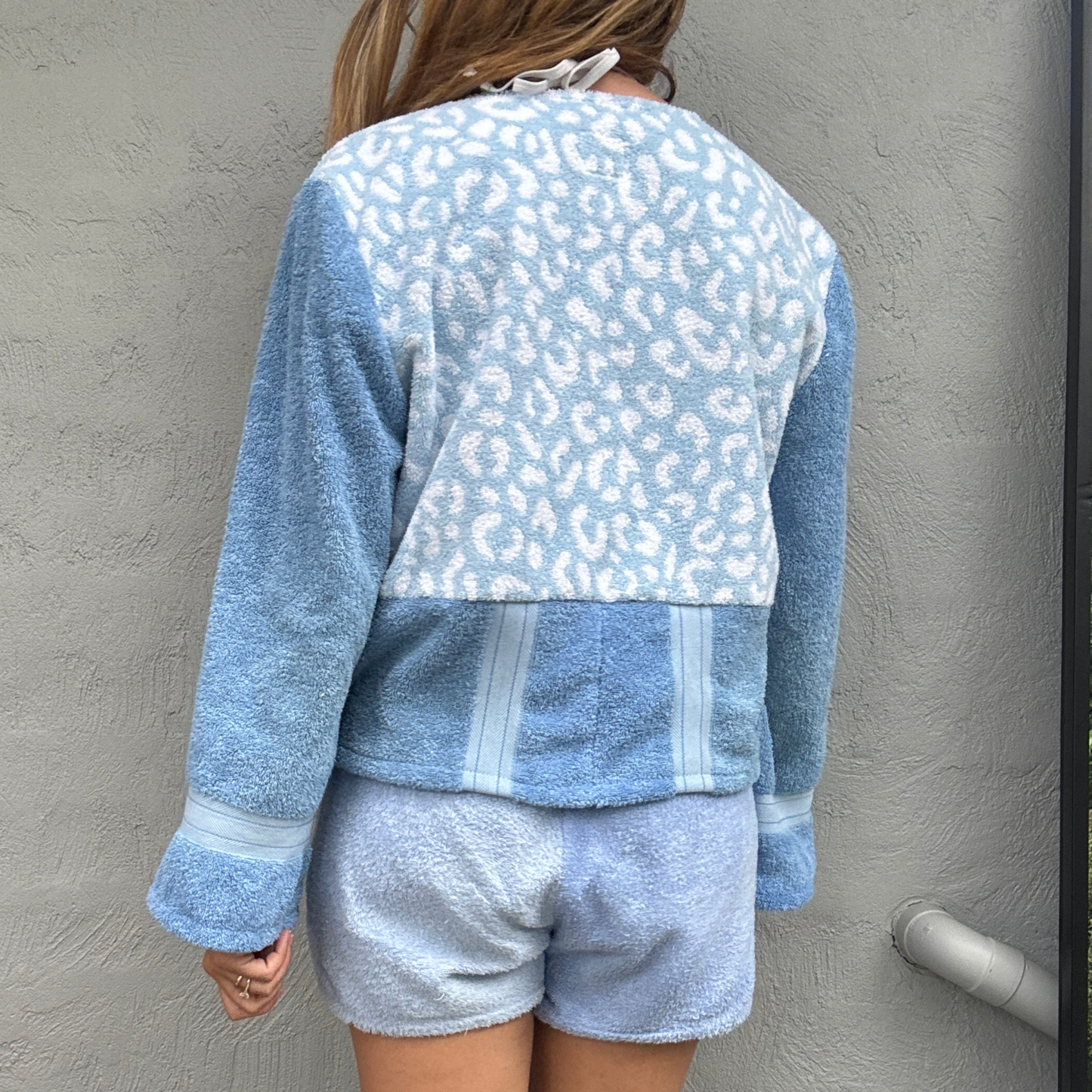RETOWEL Jacket 008 // Ocean Foam