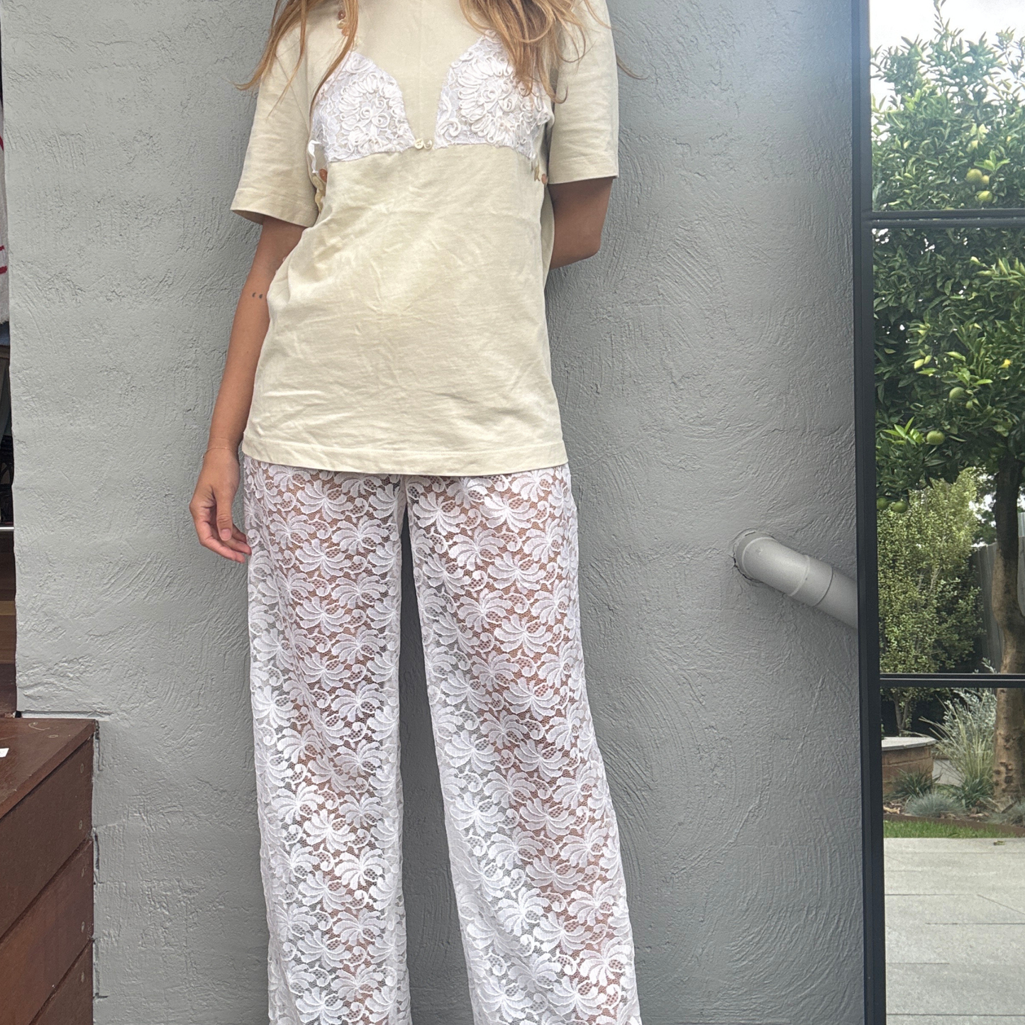 Sundays Lace Pants 002 // Size 8-12