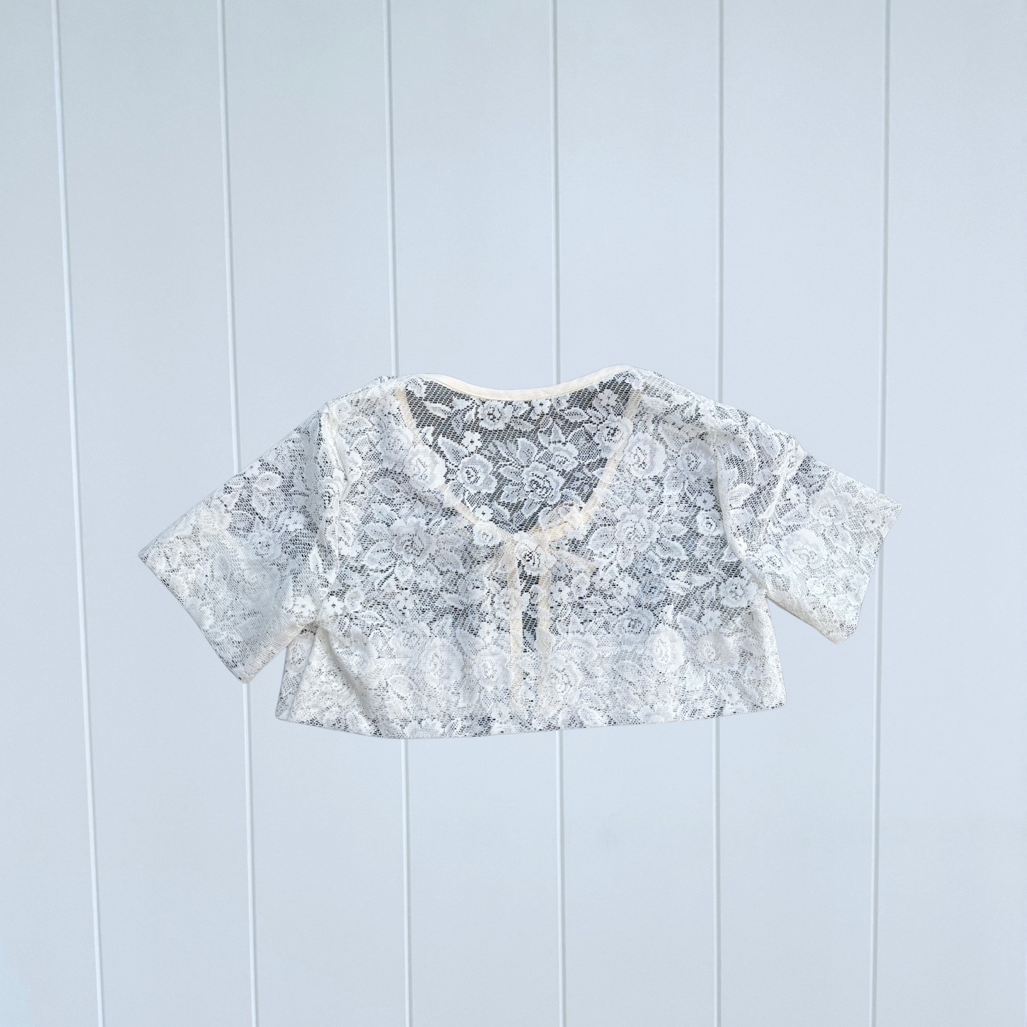 Sundays Lace Tie Top 001 // Size 8-12