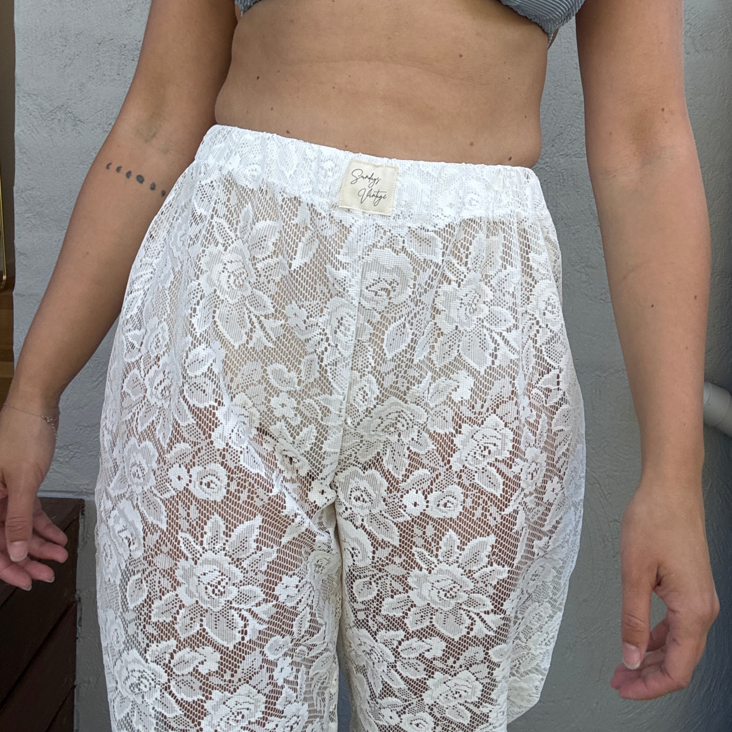Sundays Lace Pants 003 // Size 8-12