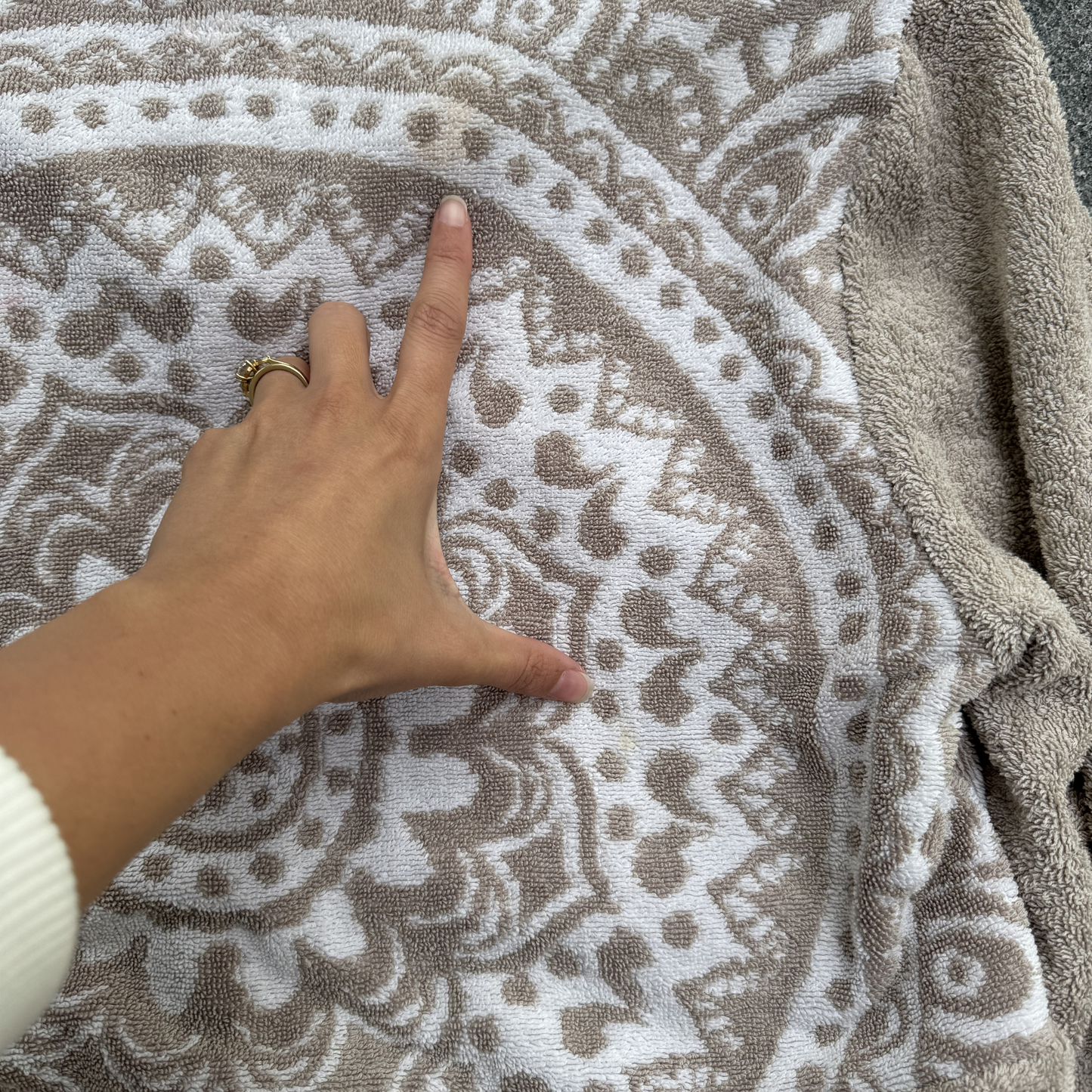 RETOWEL Jacket 003 // Earth Mandala
