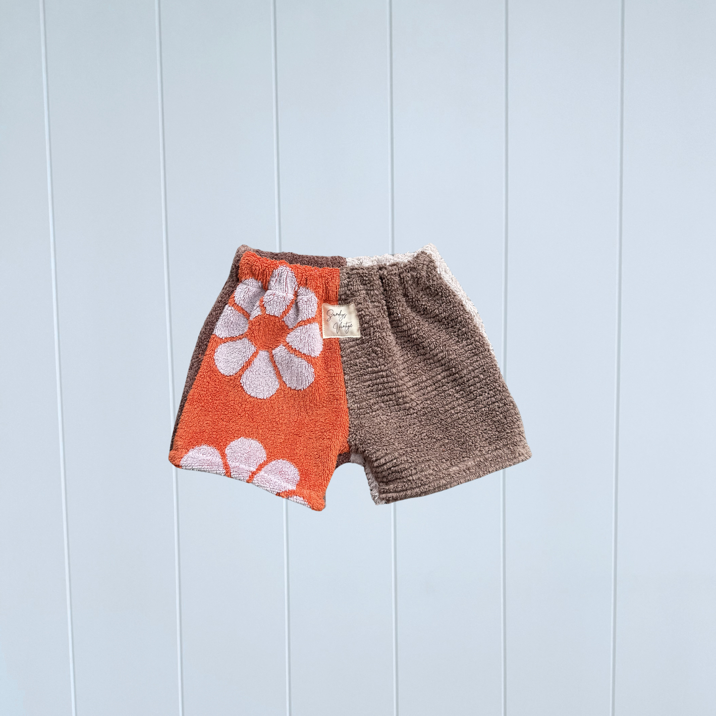Kids RETOWEL Shorts 006 // Size 6-18 months