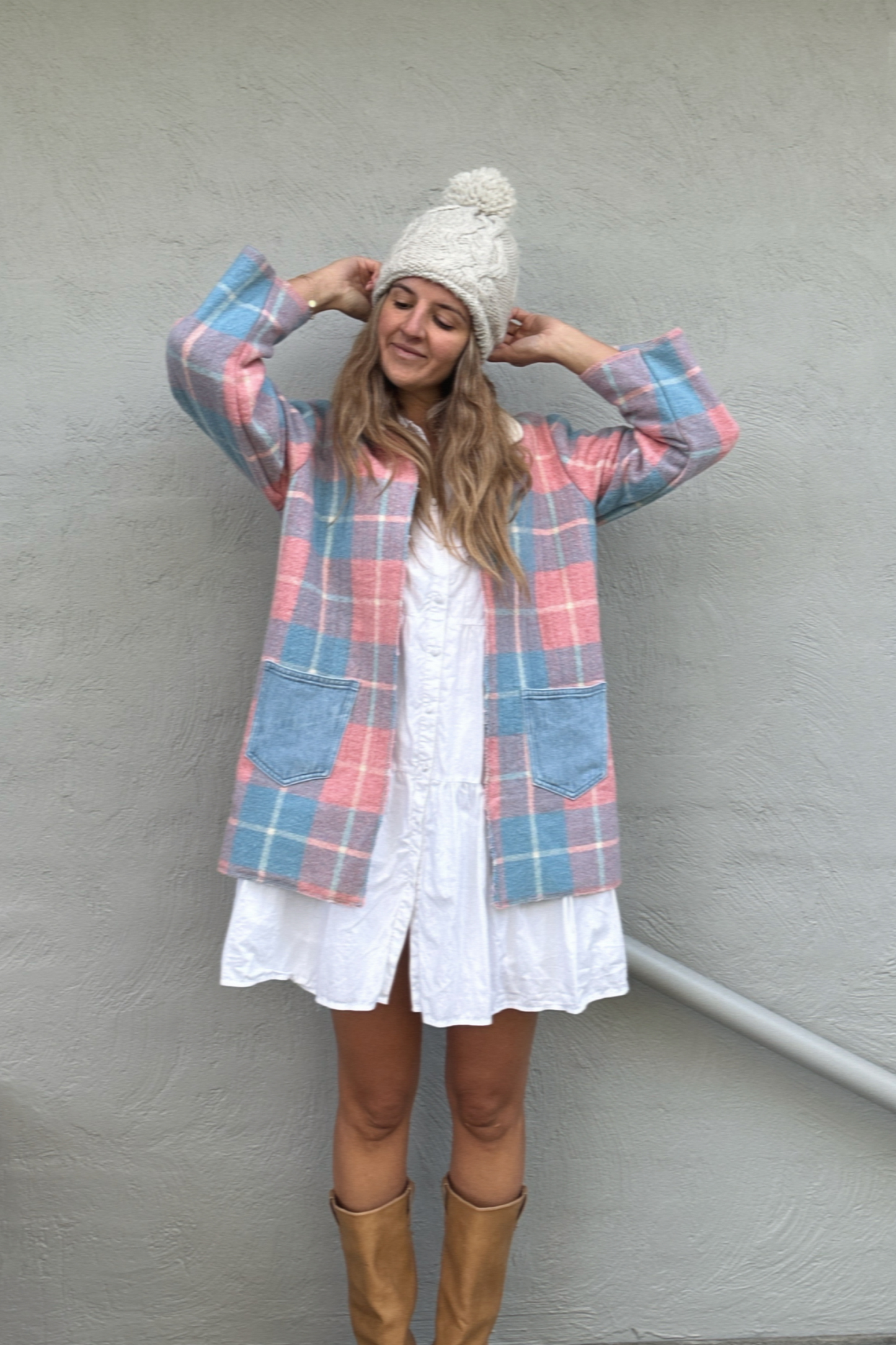 Sunday Snug Jacket - Berry Sky