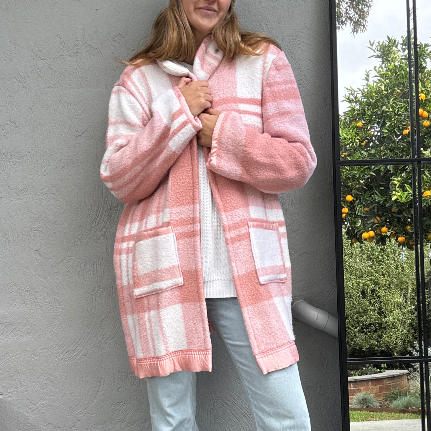 Sunday Snug Coat 002 // Fairy Floss