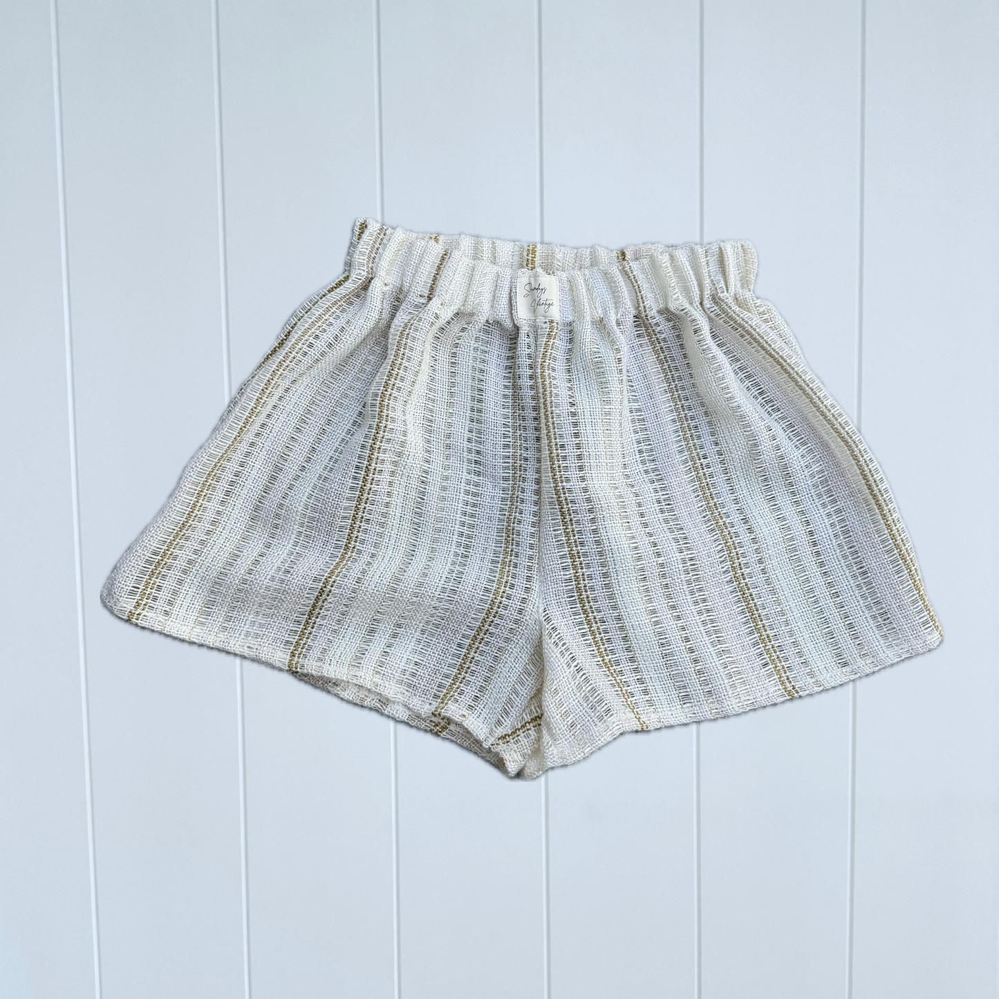 Sundays Beach Short - Sandstone // Size 8-12