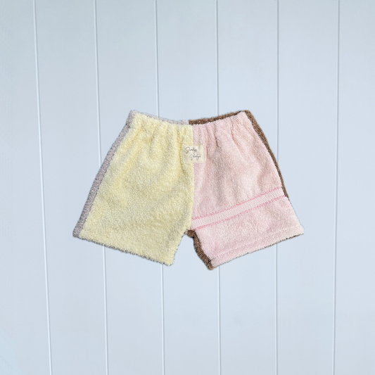 Kids RETOWEL Shorts 003 // Size 18m-3 years